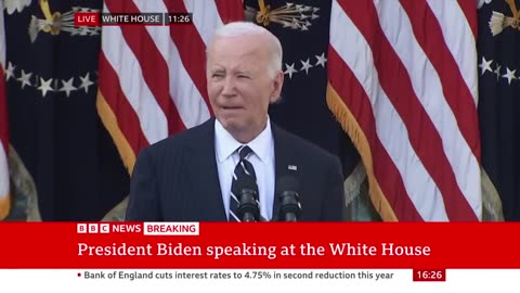 Joe Biden addresses nation from White House after Trump's election win