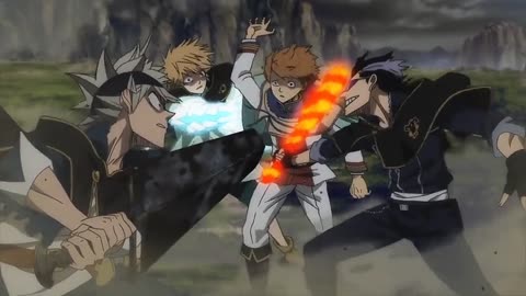 🔥Black Clover #asta #blackbullsquad #finral #magnaswing #luckvoltia #blackclover