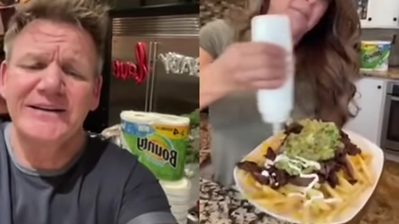 Funny people challenge to GorDoN (My cooking idol)