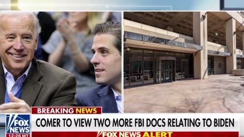 🚨 Comer to view more FBI documents relating to Biden