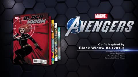 Marvel's Avengers Black Widow's Alternate Outfit Reveal