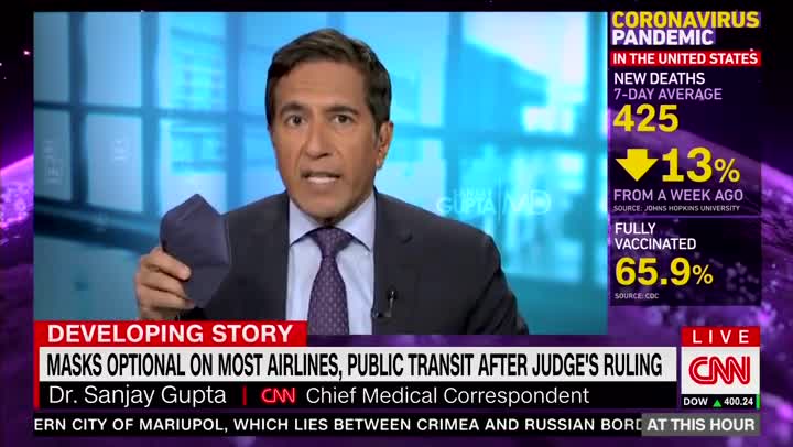 Sanjay Gupta: We’re Still Clearly in This Pandemic and We Need to Be Careful About Relaxing Mandates