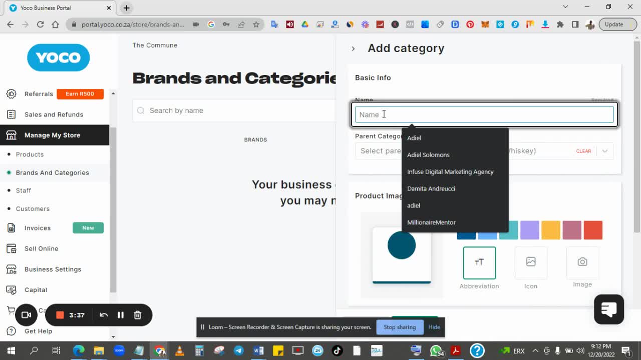 Adding Products To Your Yoco Machine