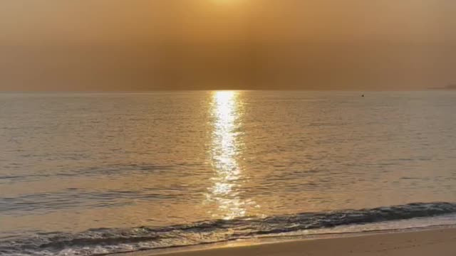 Kuwait City Beautiful Sunrise