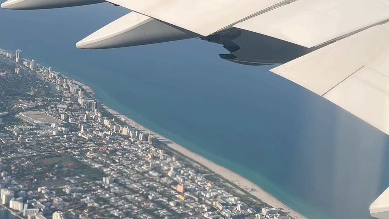 Beautiful Miami from Above #miamitakeoff