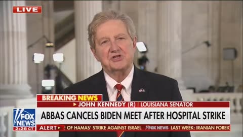 Sen Kennedy: Our Enemies See Biden As A Weenie!