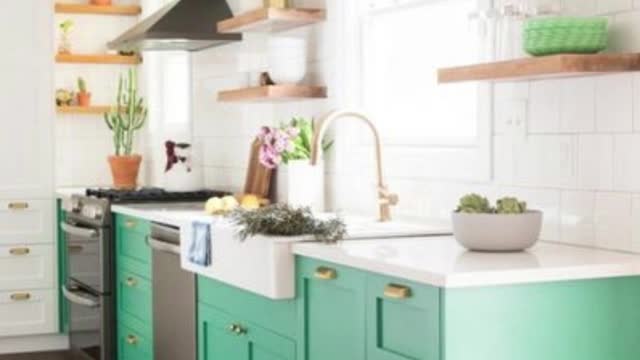 small space kitchen design idea 2022