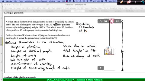 MAT 267 Mon Sep 27: Lifting Objects Work Functions