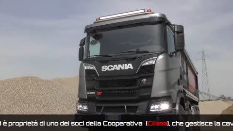 Scania XT 500 Test in Cava Pederzona
