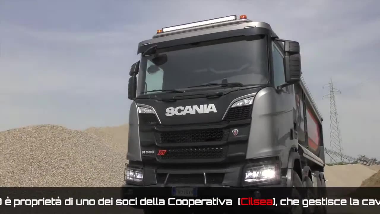 Scania XT 500 Test in Cava Pederzona