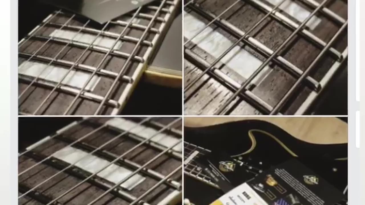 Dean Wingerter e a guitarra que ele vendeu com o headstok quebrado