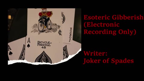 Esoteric Gibberish (Electronic Recording Only)