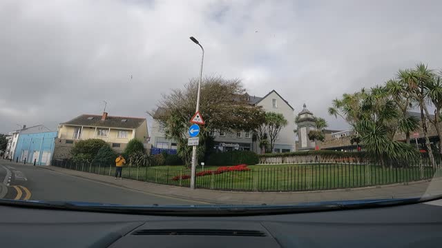 Driving in Tenby. GoPro. Superview settings Oct 2022