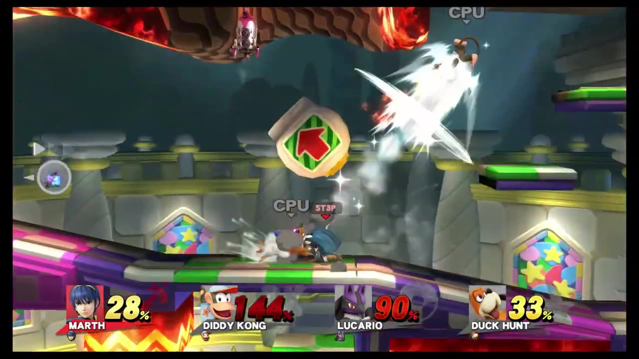 Super Smash Bros 4 Wii U Battle803