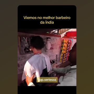 BARBEIRO INDIANO DAS RUAS - INDIAN FASHION HAIR STREET