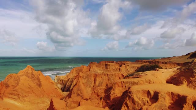 beach sea ocean drone cam