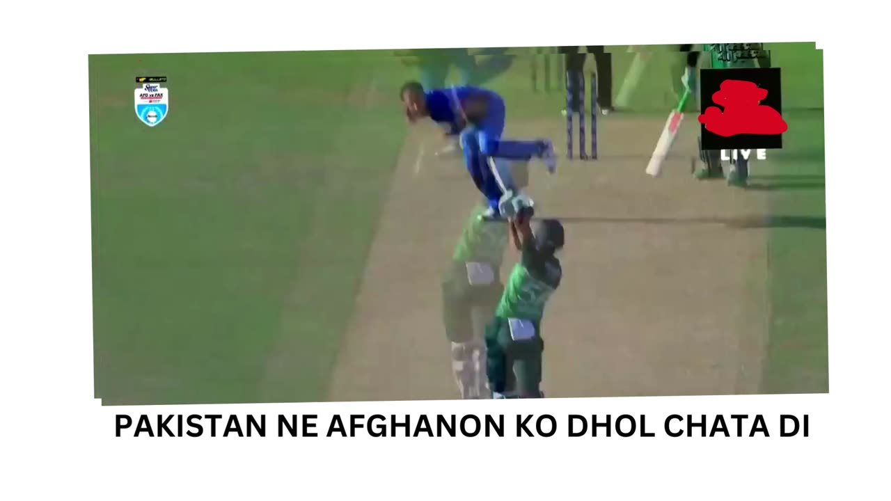 PAK VS AFG (3RD ODI) HIGHLIGHTS