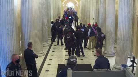 January 6th Footage - Hall of Columns South Door (14h 20min)