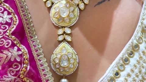 Polki Diamond Necklace - Ghanasingh Fine Jewels (Kamlesh Hemdev)