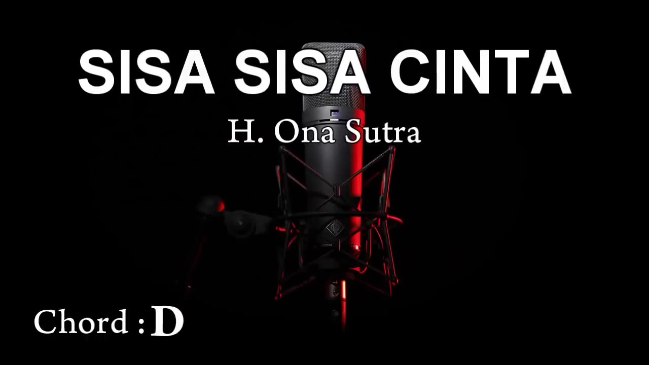 SISA SISA CINTA | Karaoke Tanpa Vokal ¦ CHORD