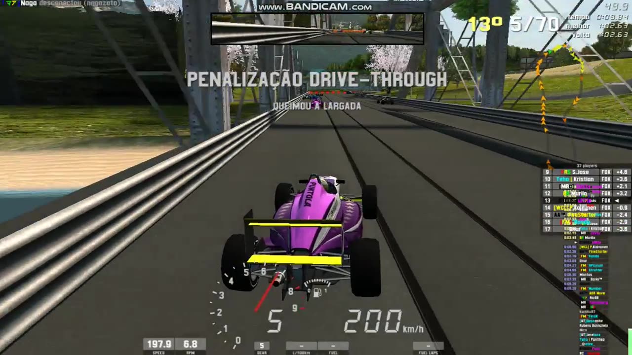 Live For Speed Yellow flag full throttle