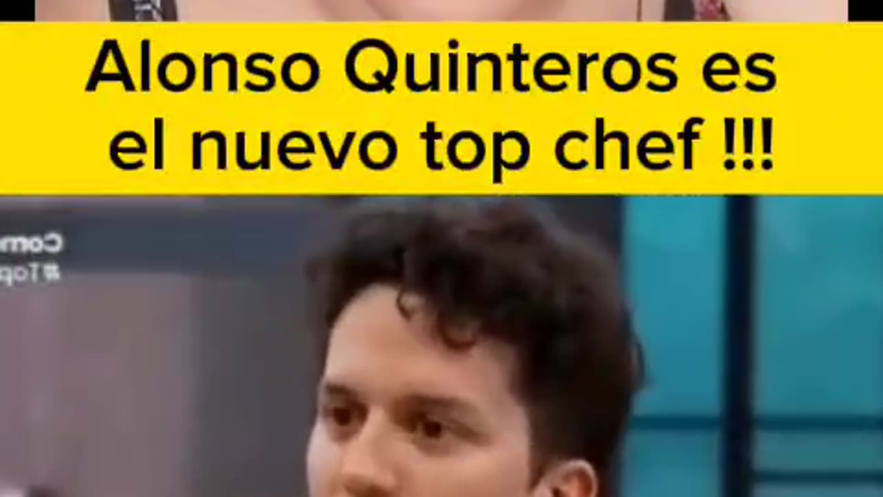 Alonso es el nuevo top chef vip de la semana