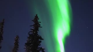 Giant Overhead Northern Lights