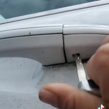 Locked out of car trick