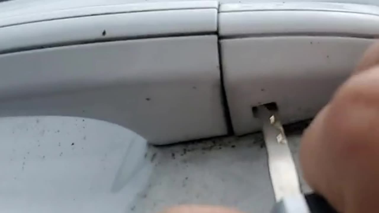Locked out of car trick
