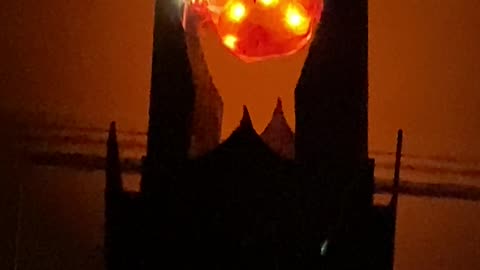 Creative Eye of Sauron Costume