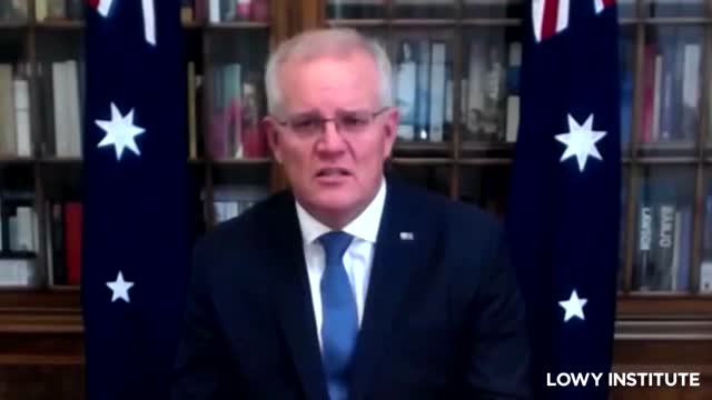 Morrison calls on China to 'join effort' over Russia