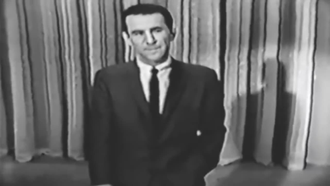 VINTAGE VIDEO CLIPS-DON ADAMS STAND UP COMIC 1957