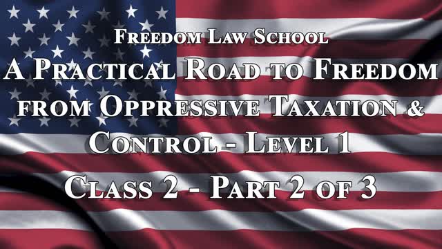 Level 1 - Class 2 - Part 2