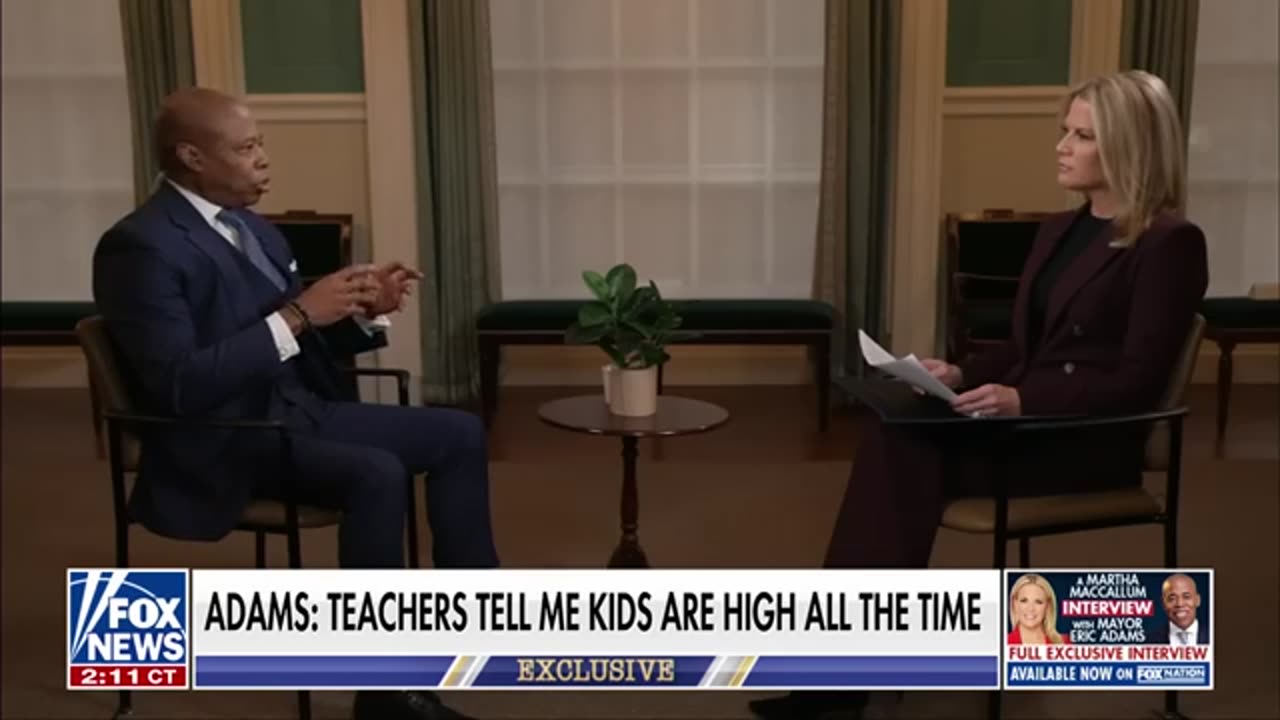 Eric Adams: Children are being radicalized to dislike the United States