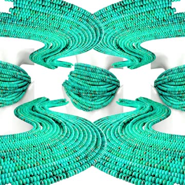 6mm Natural turquoise smooth beads full strand 16inch For Jewelry Bracelet Necklace Making DIY