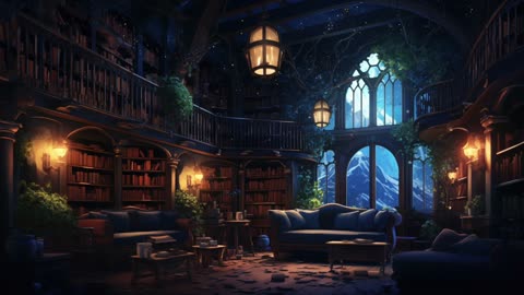 alone in the midnight library [a melancholy classical playlist] [study, relax, sleep]