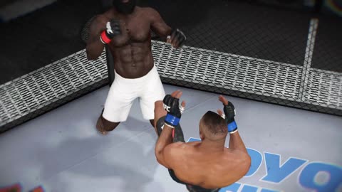 PS4 bot Kimbo Slice vs user Alistair Overeem