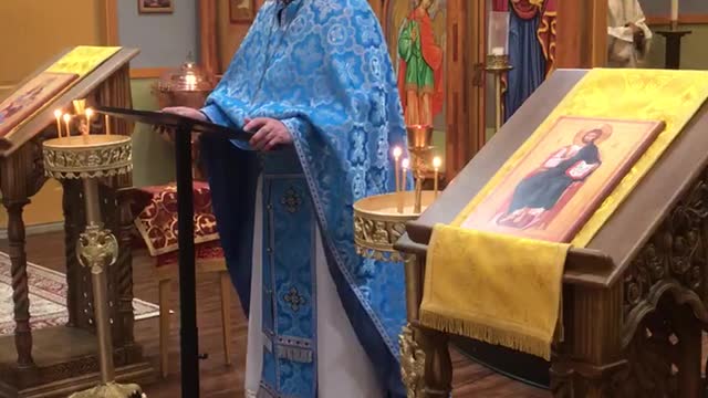 The Nativity of the Theotokos Homily by Fr. Daniel Dozier