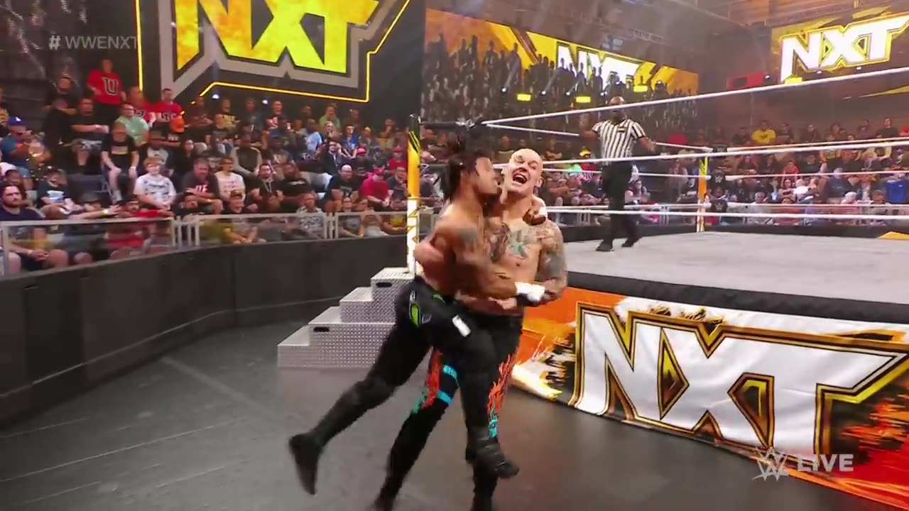 “Dirty” Dom helps Baron Corbin beat Wes Lee: NXT highlights,