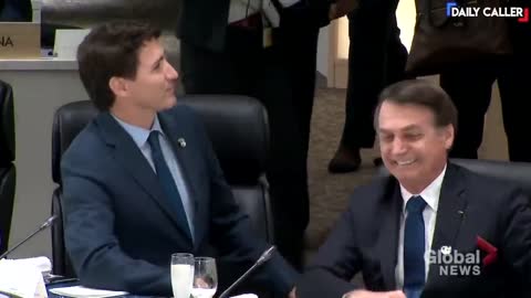 FLASHBACK: Awkward Castdeau Embarrassed By Trump At G20