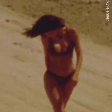 Kylie Jenner sizzles in red bikini as she promotes KHY drop