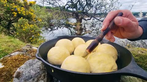 THE BEST DINNER ON THE LAKE! ASMR COOKING