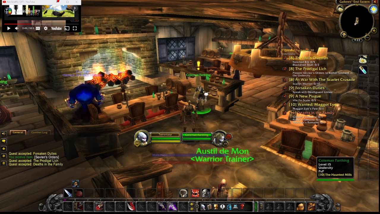 🔴Hardcore Classic Era🔴Undead Rogue🔴1-10🔴