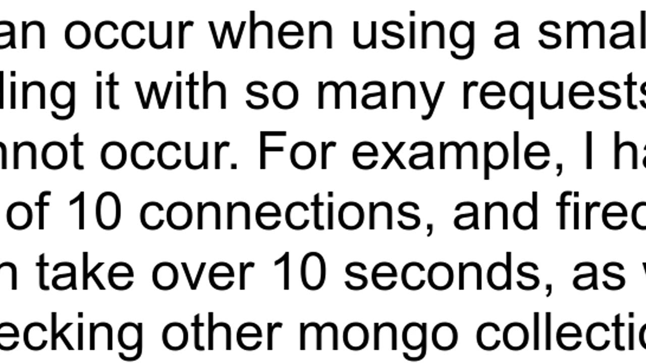 A driver operation has been interrupted mongodb exception