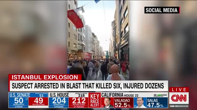 Video shows moment before deadly explosion in the heart of Istanbul