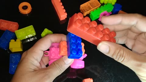 Building blocks game ASMR building bolcks