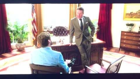 Dana Rohrabacher in Oval Office with President Reagan 2