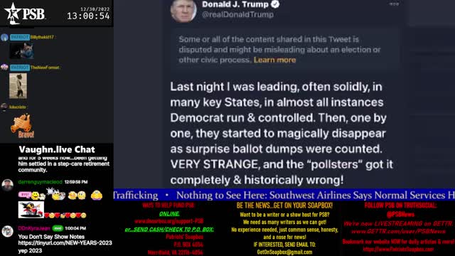 2022-12-30 12:59 EST - Straight Shootin' Magnum Edition: with Thumper