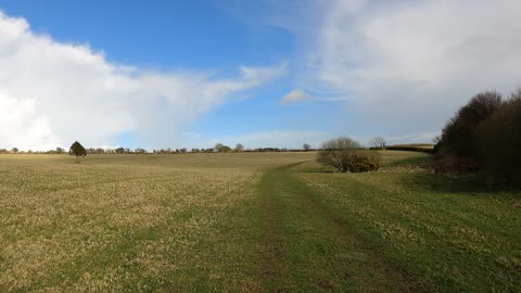 Leaving camp. POV GoPro. Dartmoor. March 2023