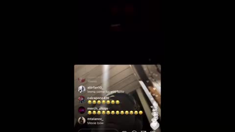 Top5 IG live on the run with DJ snoopy dissing him FLASHBACK